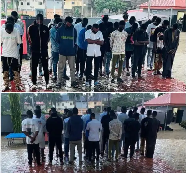 EFCC Arrests 37 Alleged Internet Fraudsters In Oyo