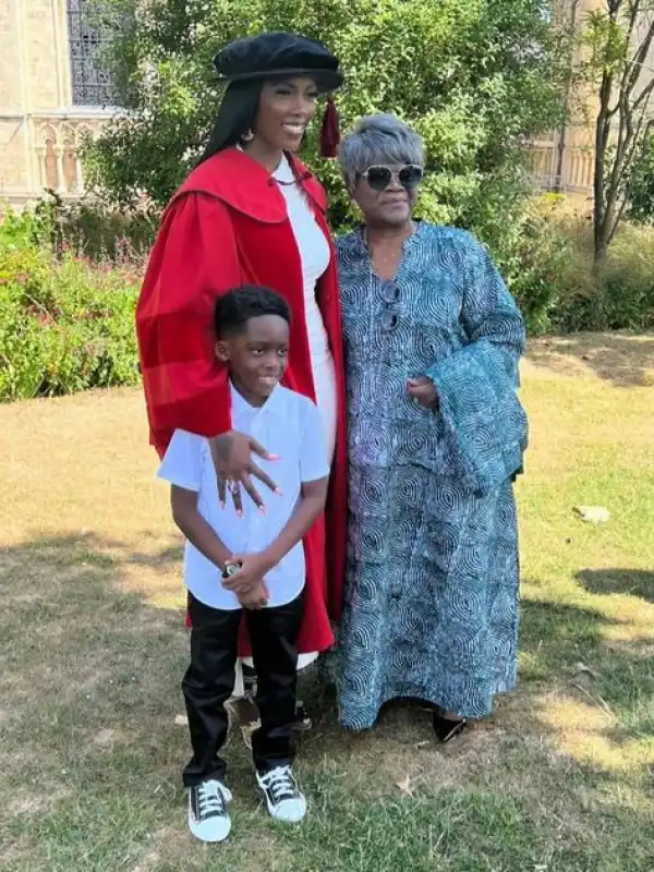 Tiwa Savage Receives Honorary Doctorate Degree From Her Alma Mater, Kent University (Video)