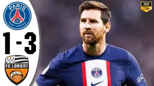 PSG vs Lorient 1 - 3 (Ligue 1 2023 Goals & Highlights)