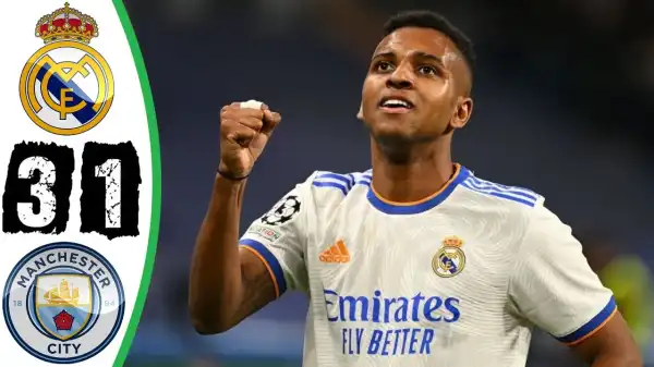 Real Madrid vs Manchester City 3 - 1 (Champions League 2022 Goals & Highlights)
