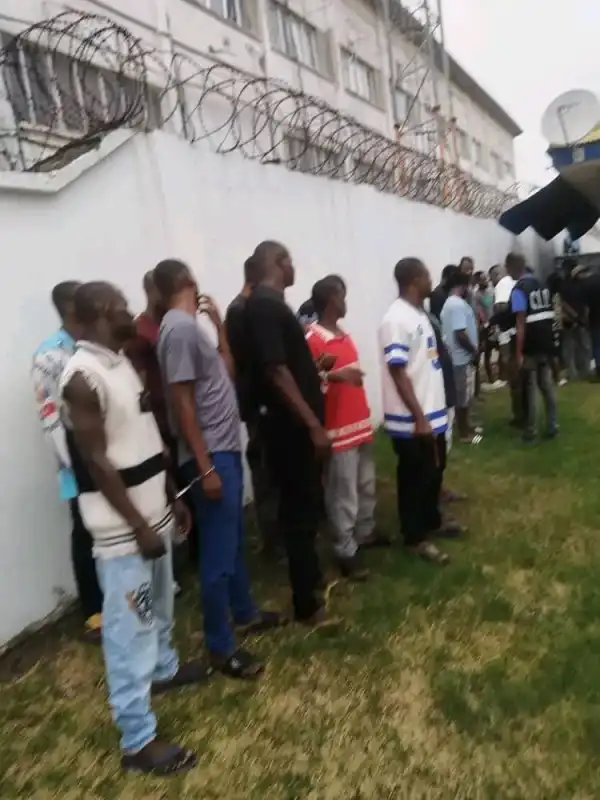 Ghana nabs 53 Nigerians in large-scale cybercrime operation, recovers laptops, phones, firearms