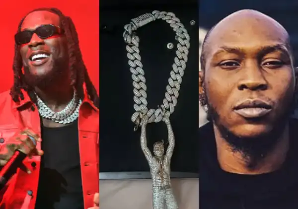 Burna Boy Gifts Seun Kuti A Diamond Chain
