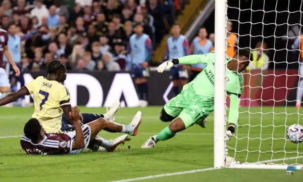 EPL table: Saka nets winner as Arsenal go joint-top with Man City