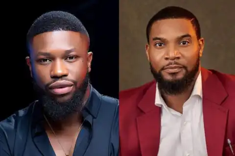 Na Real Star You Be - Actor, Stan Nze Sends Emotional Note to Kunle Remi On His Birthday (Photo)