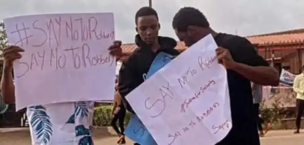 Police Arrest Suspected Armed Robbers Who Invaded Ogun Community And R*ped Female Polytechnic Students