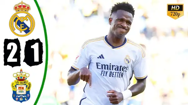 Las Palmas vs Real Madrid 1 - 2  (Laliga 2024 Goals & Highlights)