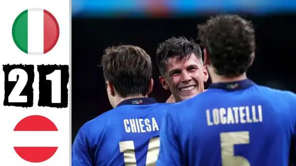 Italy vs Austria 2 - 1 (EURO 2020 Goals & Highlights)