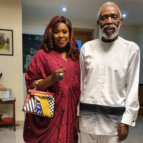 Veteran Actor, Olu Jacobs Has Dementia – Joke Silva Opens Up On Her Husband’s Health