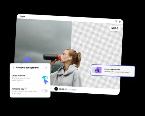 Showcase Before-and-After Clips Using Video Background Remover