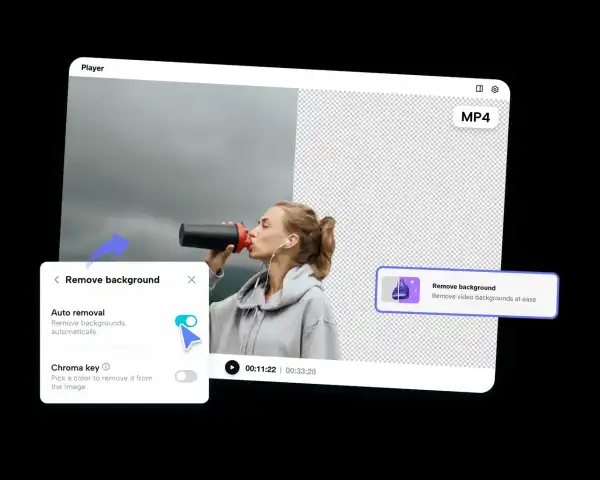 Showcase Before-and-After Clips Using Video Background Remover