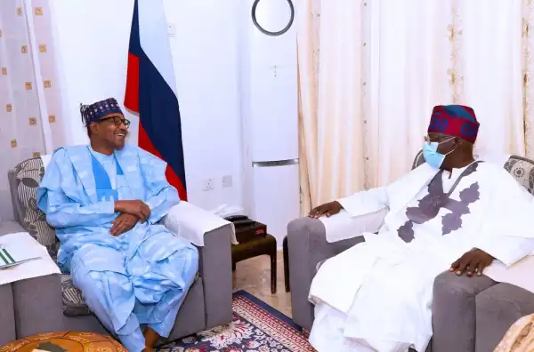 Pics: Outgoing and Incoming : Buhari and Tinubu In Daura Today