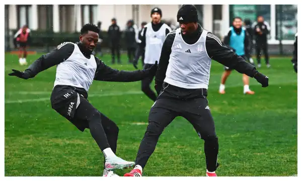 Turkey: Ndidi returns to Besiktas’ training after father’s funeral
