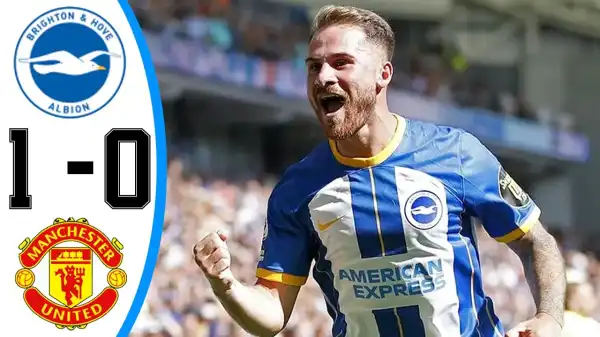 Brighton vs Manchester United 1 - 0 (Premier League 2023 Goals & Highlights)