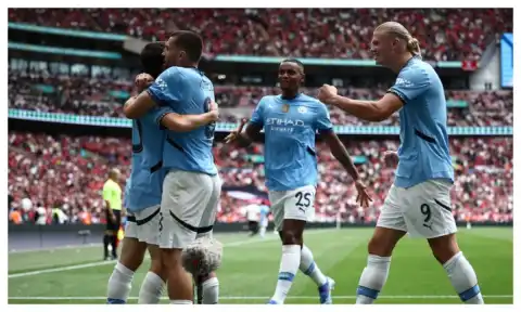 EPL table: Man City now second behind Arsenal after 3-1 win over Bournemouth
