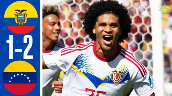 Ecuador vs Venezuela 1 - 2 (Copa America 2024 Goals & Highlights)