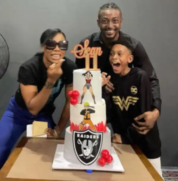 Popular Dancer, Kaffy And Ex-Husband, Reunite For Their Son