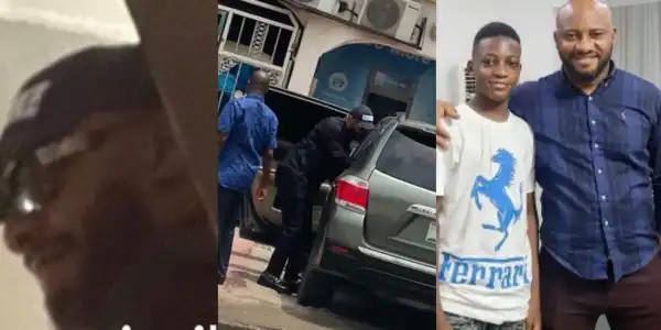 Yul Edochie allegedly storms police station, report son’s death