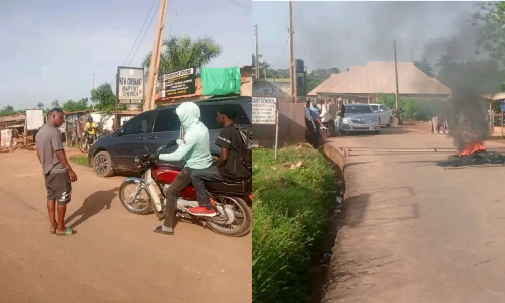 Osun: Aduramigba community protests incessant armed robbery, poor electricity supply