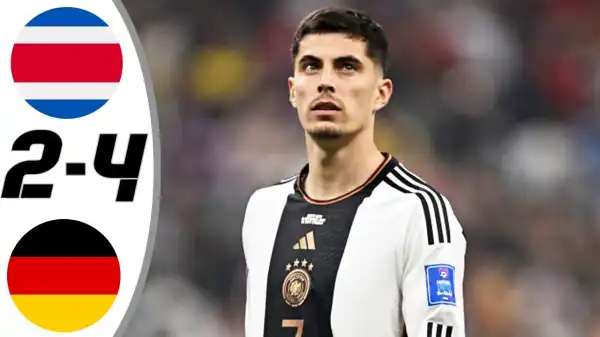 Costa Rica vs Germany 2 - 4 (World Cup 2022 Goals & Highlights)