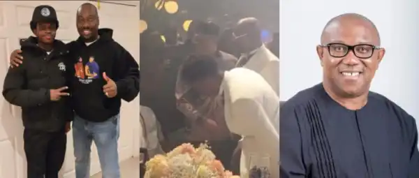 Obi Cubana Publicly Disciplines Son For Disrespecting Peter Obi At His 50th Birthday Bash