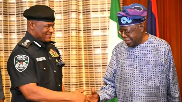 Tinubu swears in Tunji Disu as substantive IGP