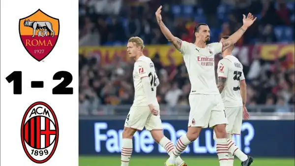 As Roma vs AC Milan 1 - 2 (Serie A 2021 Goals & Highlights)