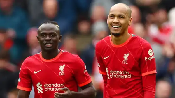 Fabinho reveals he tried to convince Sadio Mane to stay at Liverpool