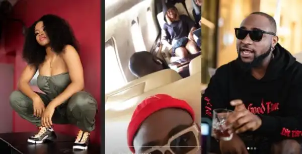 DMW Boss Davido Signs His First Female Artiste "Liya" (Photos)
