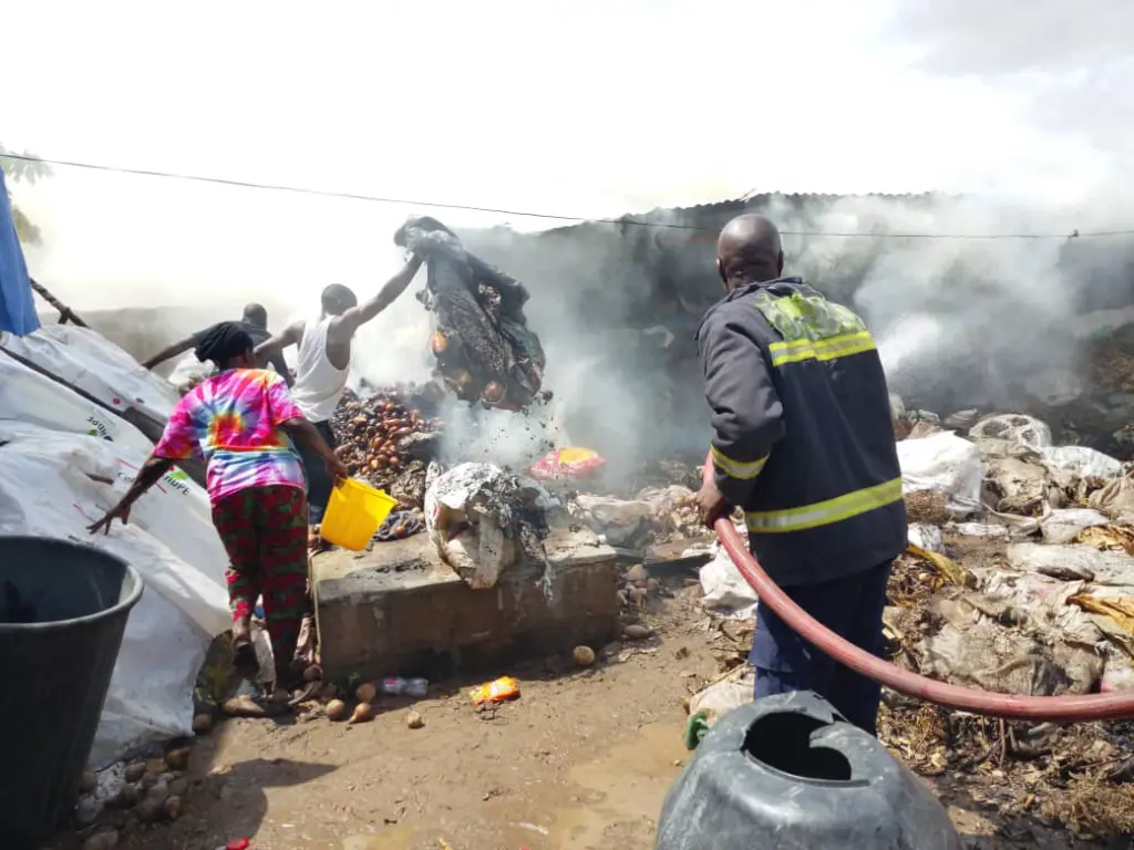 Herbal products worth millions of naira destroyed as fire ravages facility in Oyo