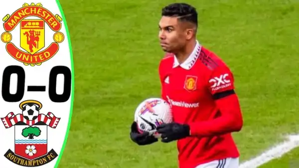 Manchester United vs Southampton 0 - 0 (Premier League 2023 Goals & Highlights)