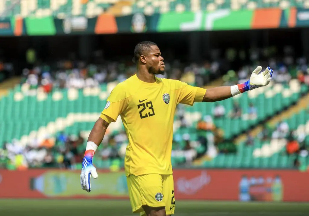 AFCON 2023: Nwabali cleared to face Angola