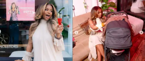 Priscilla Ojo Flaunts Chic Mum Style During First Public Outing With Baby In Canada