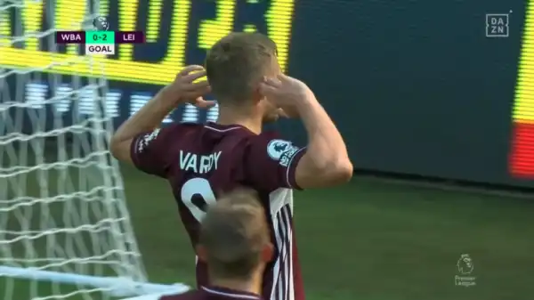 Jamie Vardy Scored Twice From The Penalty Spot