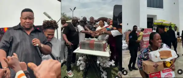 Cubana Chiefpriest Celebrates Birthday With Lavish Party, Shares Foodstuffs