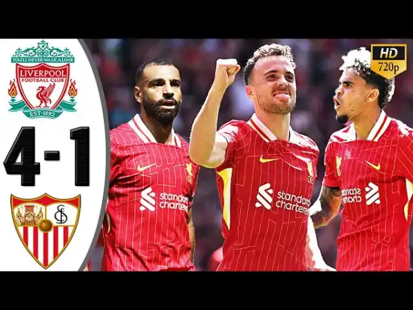 Liverpool vs Sevilla 4 - 1 (Friendly 2024 Goals & Highlights)