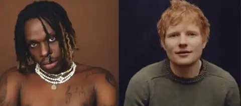 Fireboy DML’s Peru Remix Featuring Ed Sheeran Hits No.6 On UK’s Official Chart