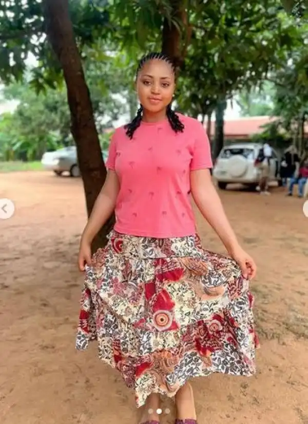Regina Daniels Returns To Movie Set After Birth Of Second Son (Photos)