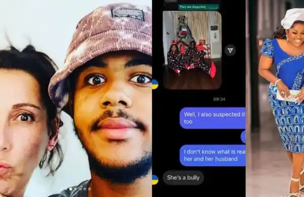 “She’s a bully but claims to be a sweet heart”- Benito’s mother writes about Funke Akindele (See chats)