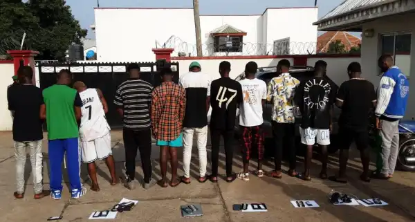 EFCC Arrest Twenty-Five Suspected Yahoo Boys In Benue (Photos)