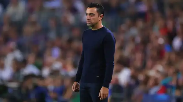 Xavi reacts angrily to Barcelona