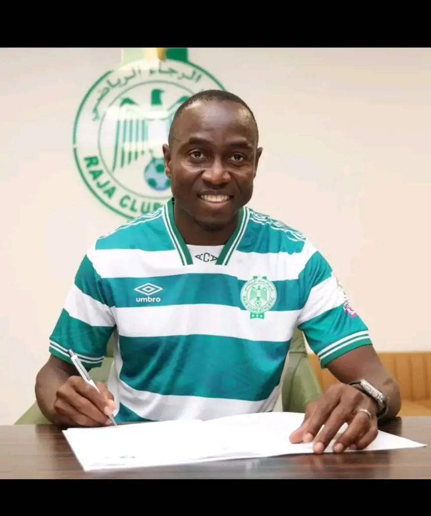 Transfer: Nigerian midfielder moves to Moroccan club Raja Casablanca