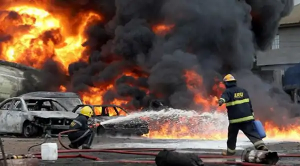 Fire Guts Filling Station In Lagos, Injures Attendants