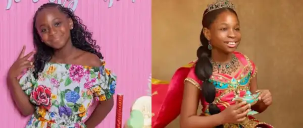 Hailey Adeleke Sends Heartfelt Birthday Message to Big Sister Imade on Her 10th Birthday