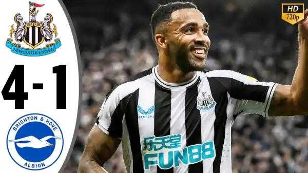 Newcastle vs Brighton 4 - 1 (Premier League 2023 Goals & Highlights)