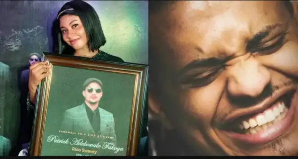 It’s time to let you go, its time to finally say my last goodbye” – Rico’s girlfriend, Caroline bids final goodbye