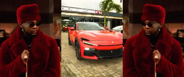 Kizz Daniel Makes Headlines After Acquiring N1.6bn Ferrari