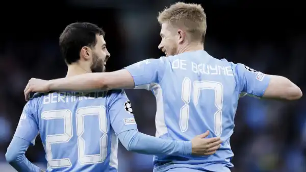 Kevin De Bruyne expecting Bernardo Silva to stay at Man City