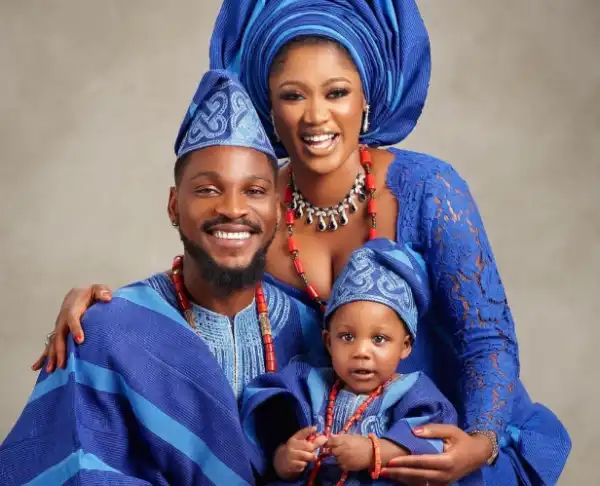 BBNaija Star, Tobi Bakre Shows His Son