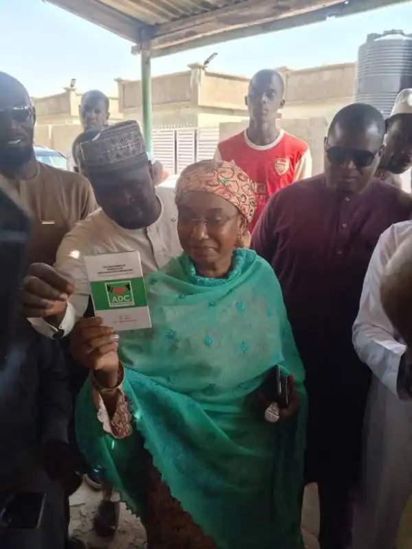 Senator Aishatu Binani officially joins ADC