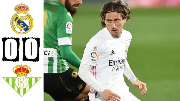 Real Madrid vs Real Betis 0 - 0 (LA Liga Goals & Highlights 2021)